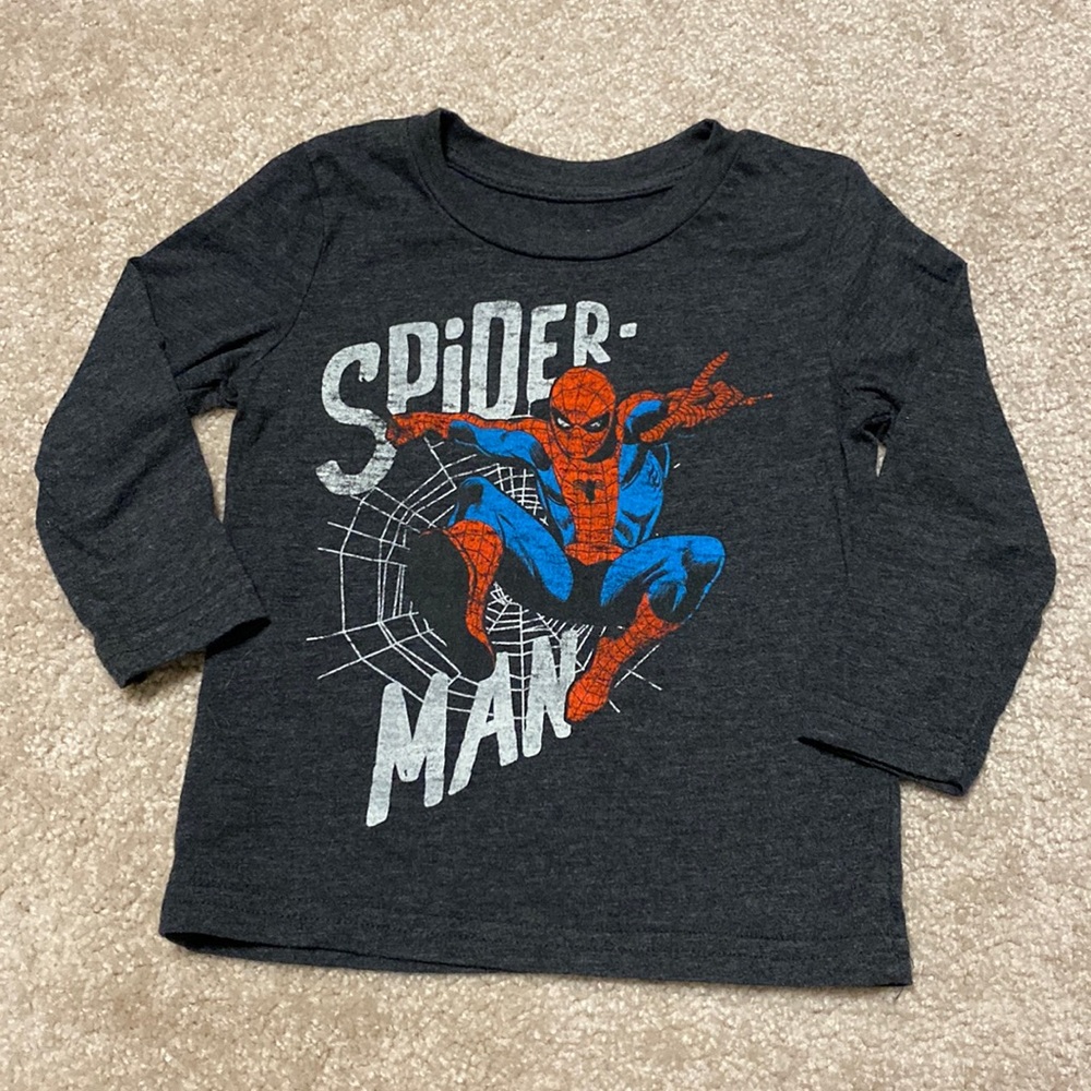 Spider-Man shirt toddler boy